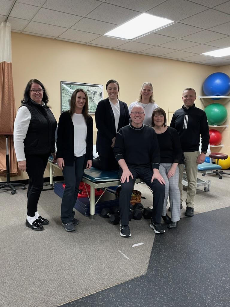 Mountain Town Rehab team celebrating Penguin Day